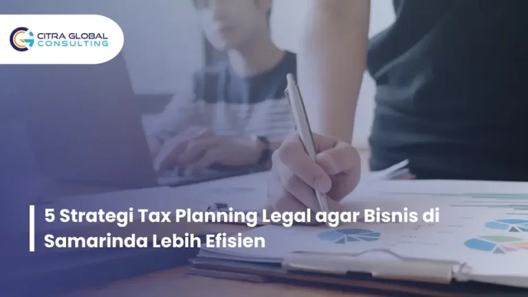 strategi tax planning Samarinda