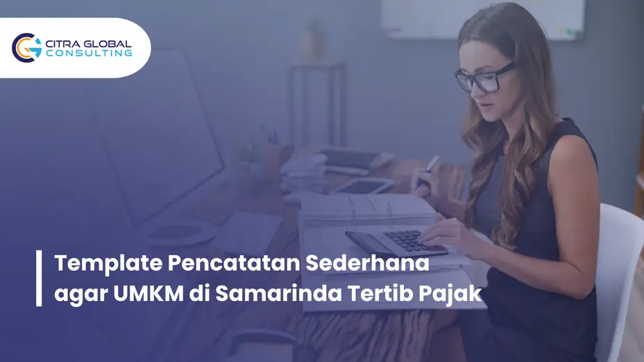 template pencatatan pajak UMKM Samarinda