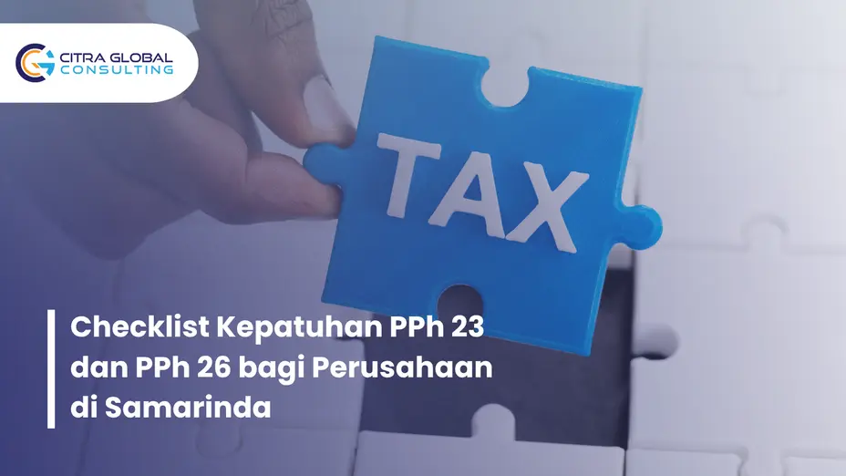 checklist PPh 23 26 Samarinda