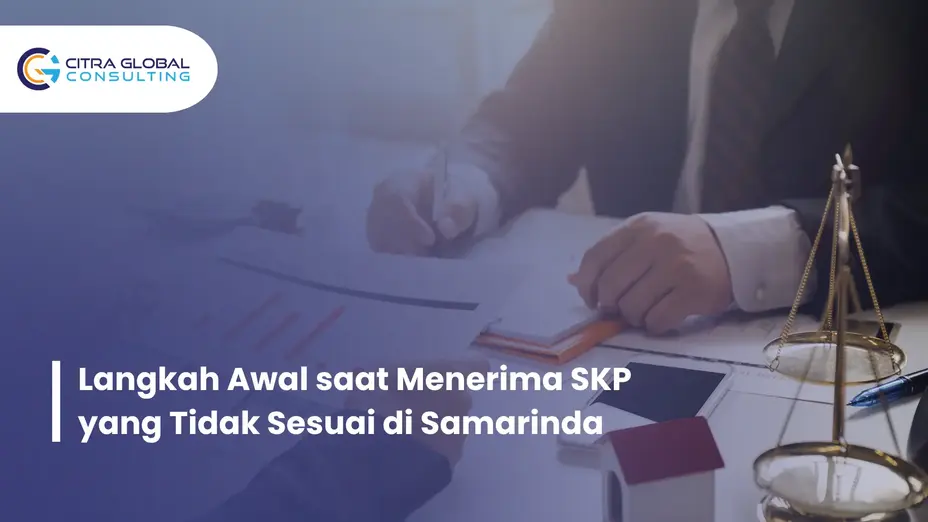 menerima SKP pajak Samarinda
