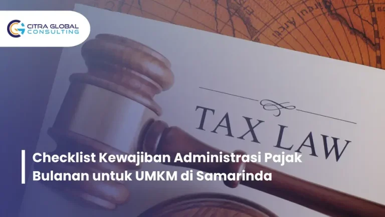 checklist administrasi pajak UMKM Samarinda