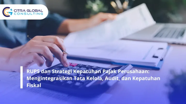 RUPS dan Strategi Kepatuhan Pajak Perusahaan